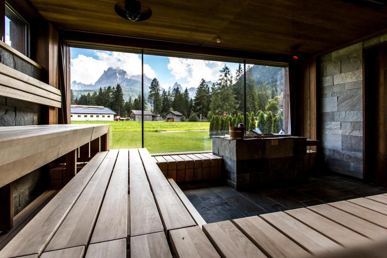 Hotel Monika Sexten Esterno foto Sauna